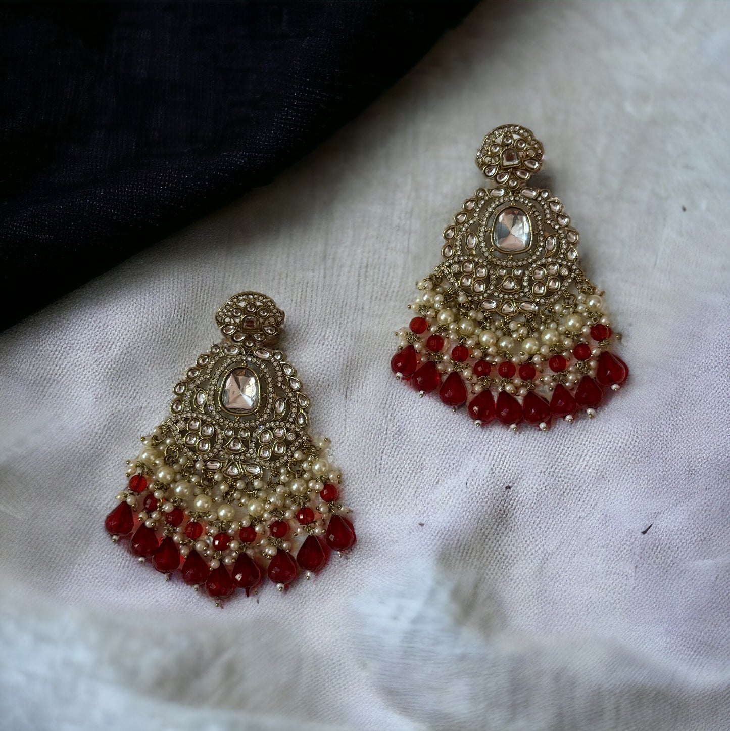 BRIDAL GLAM PEARL KUNDAN
