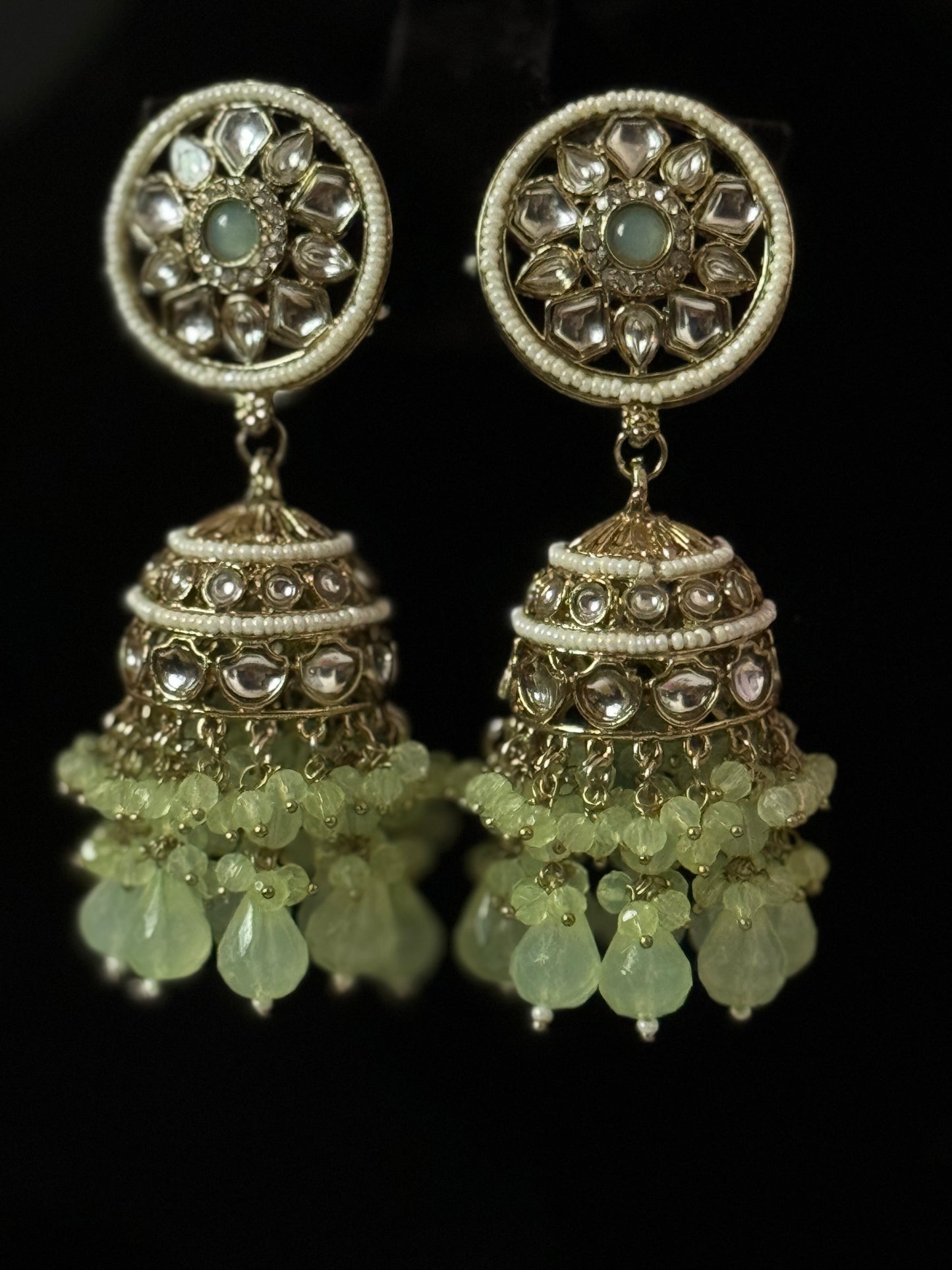 BRIDAL PEARL JHUMKA