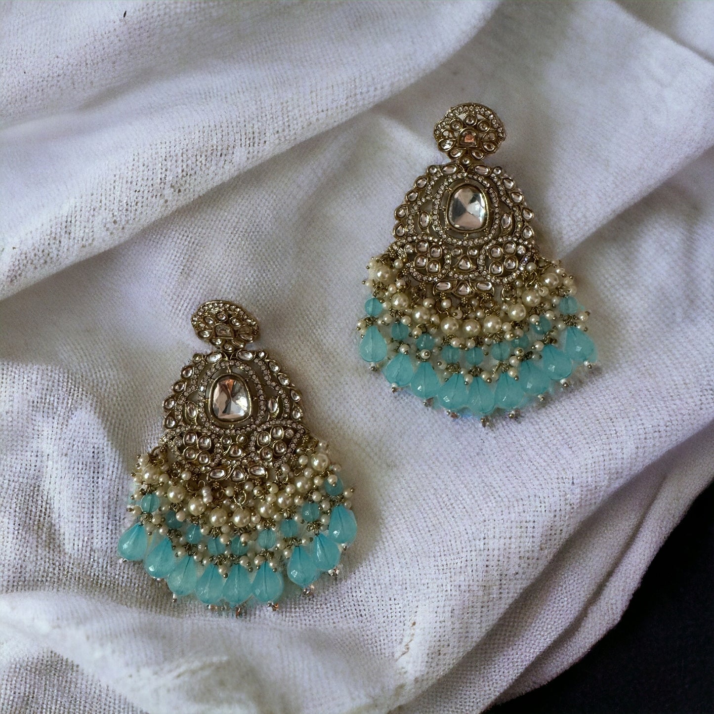 BRIDAL GLAM PEARL KUNDAN