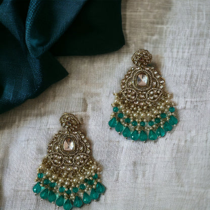 BRIDAL GLAM PEARL KUNDAN