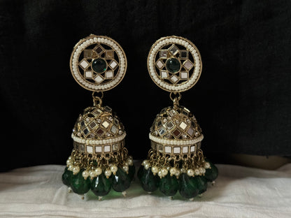 MIRROR DAZZLING JHUMKA