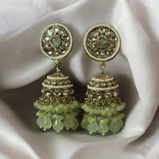 BRIDAL  PEARL JHUMKA