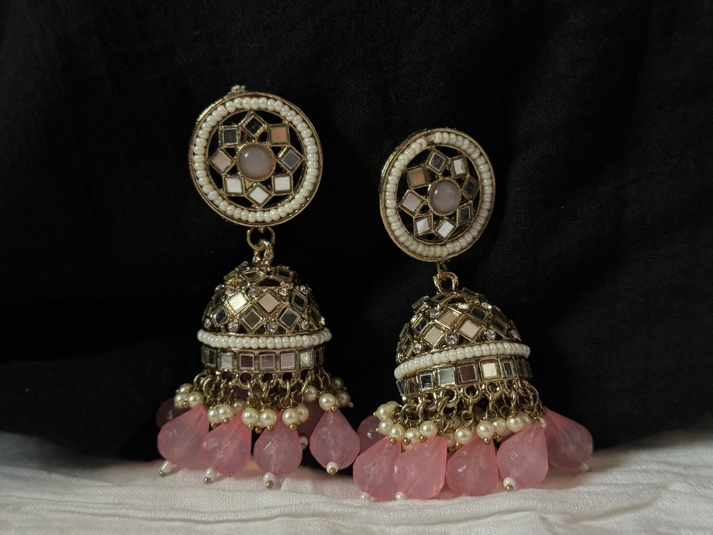 MIRROR DAZZLING JHUMKA