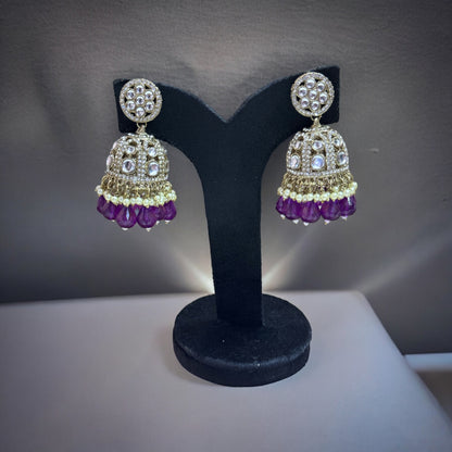 CLASSY POLKI JHUMKA