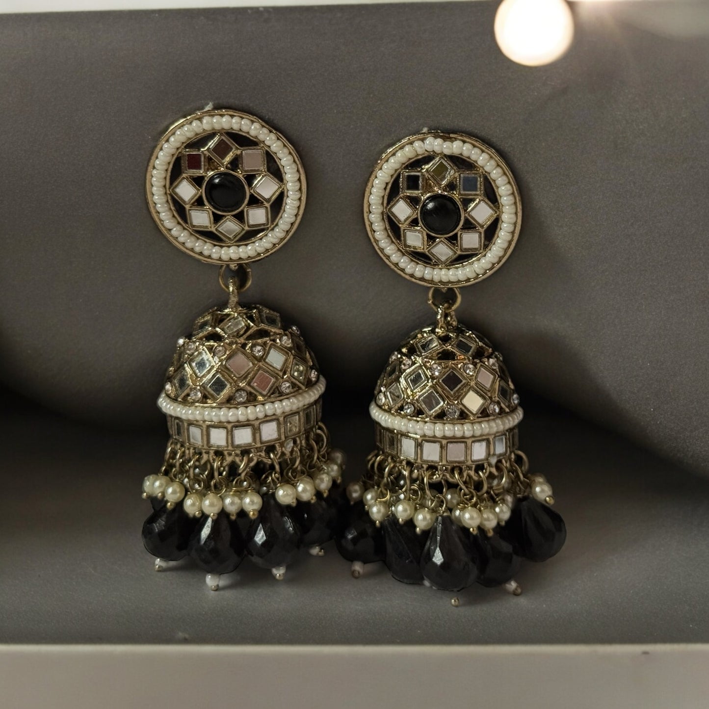 MIRROR DAZZLING JHUMKA