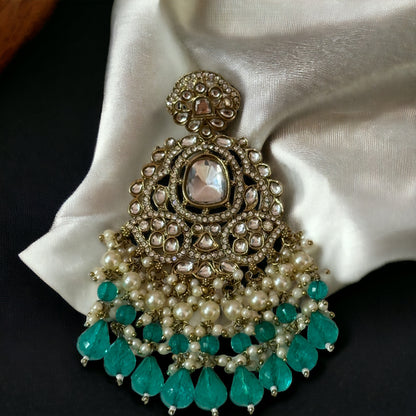 BRIDAL GLAM PEARL KUNDAN