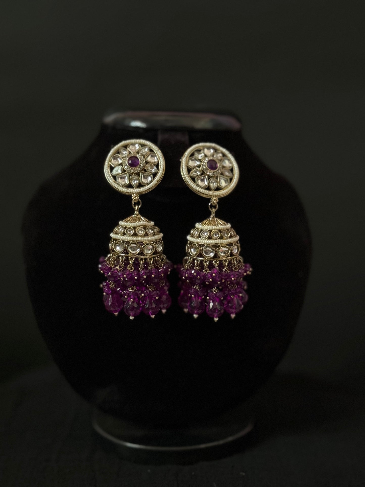 BRIDAL PEARL JHUMKA