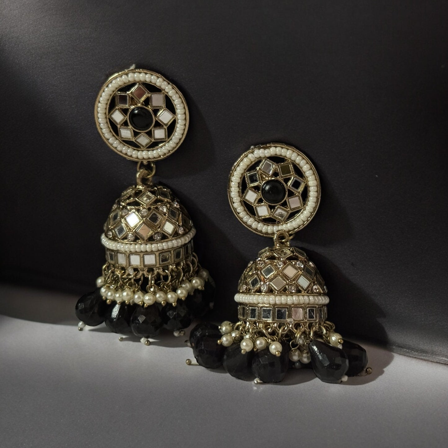 MIRROR DAZZLING JHUMKA