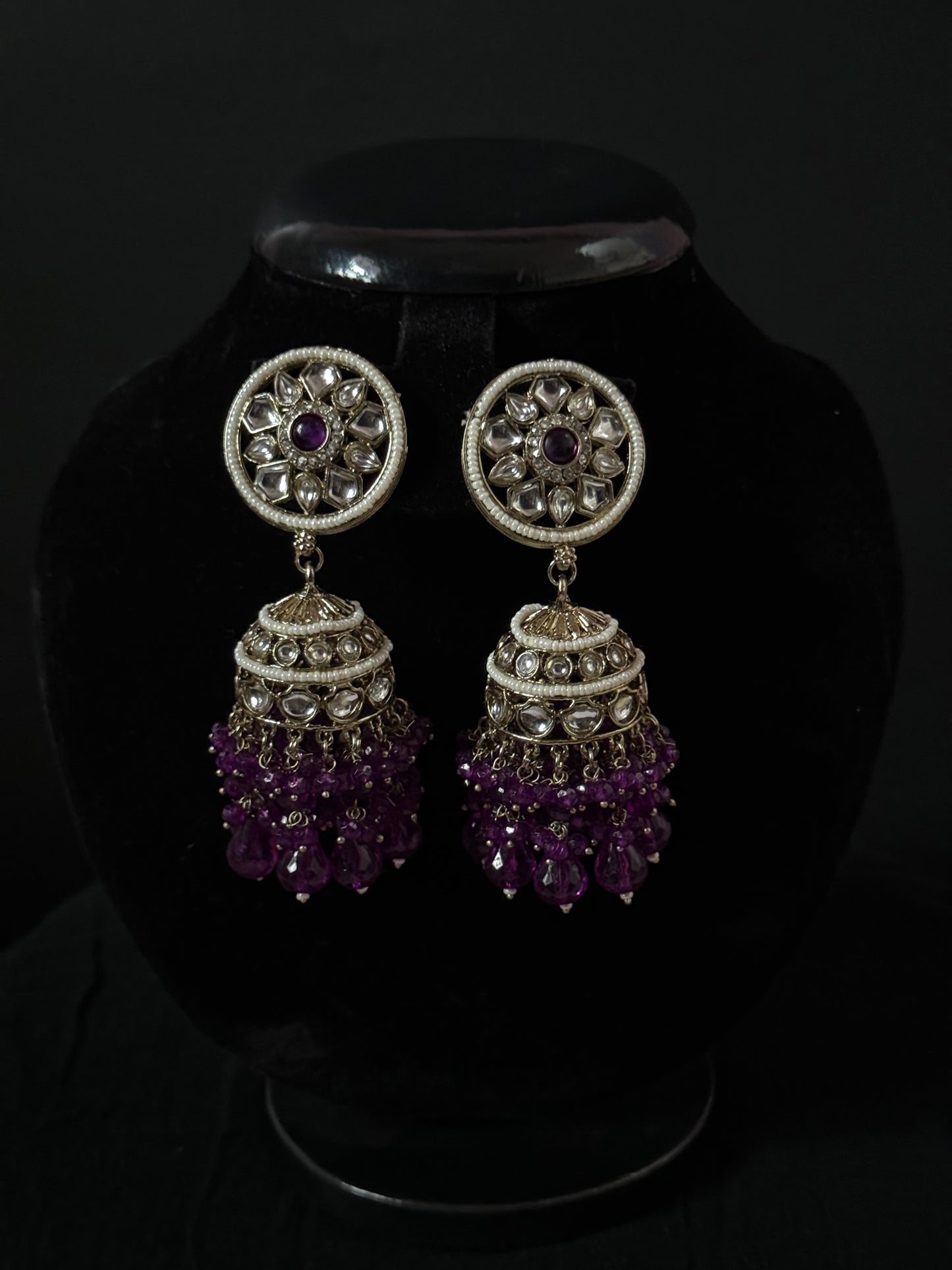 BRIDAL PEARL JHUMKA