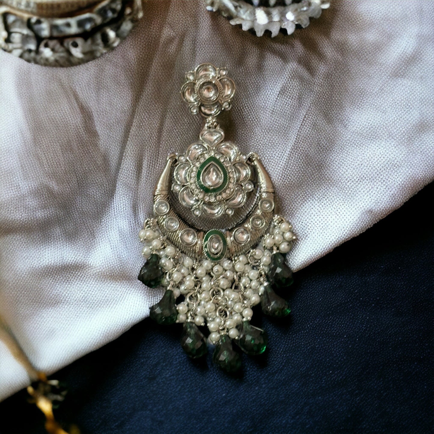 GULAB PEARL EARRINGS