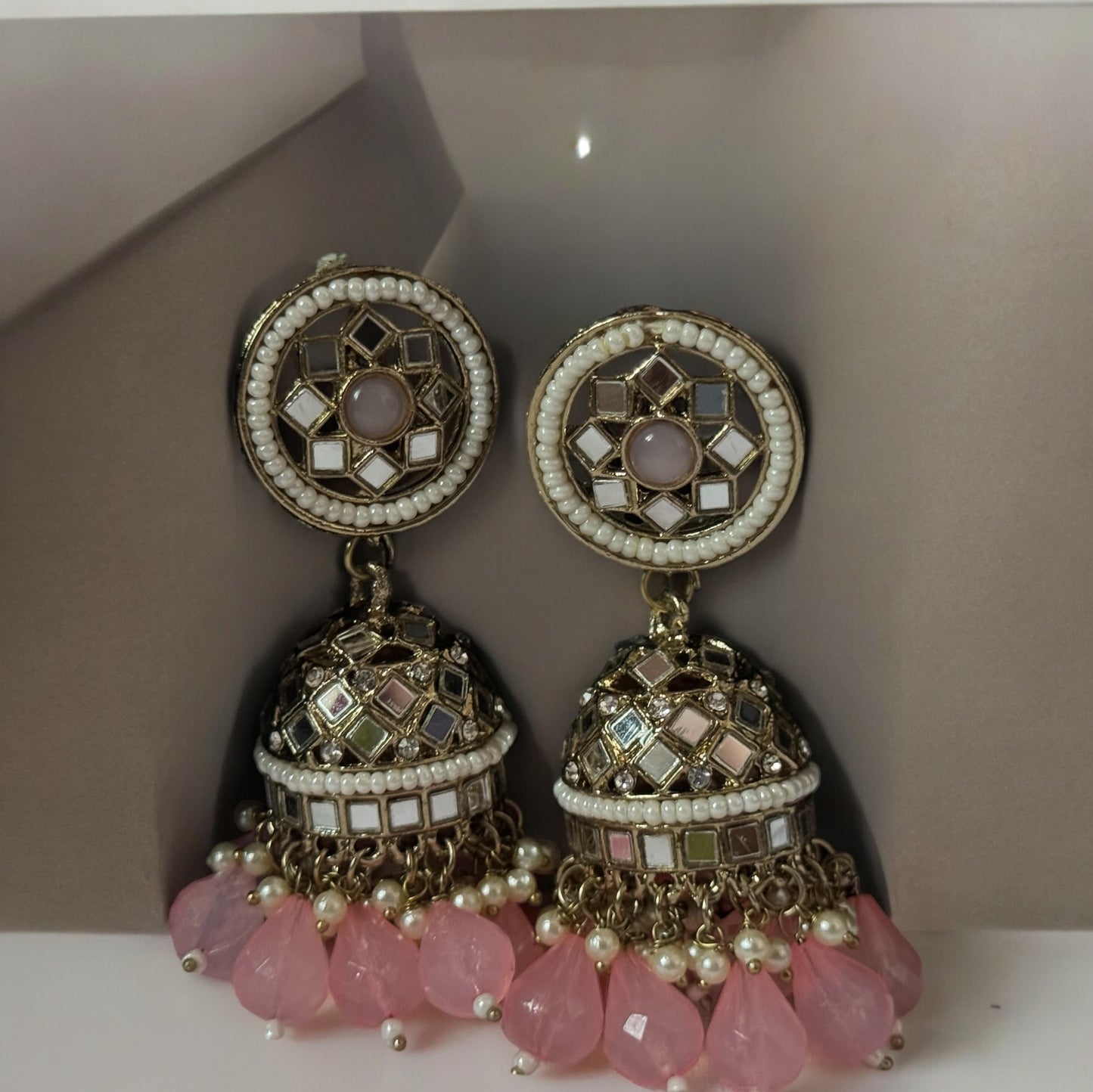 MIRROR DAZZLING JHUMKA