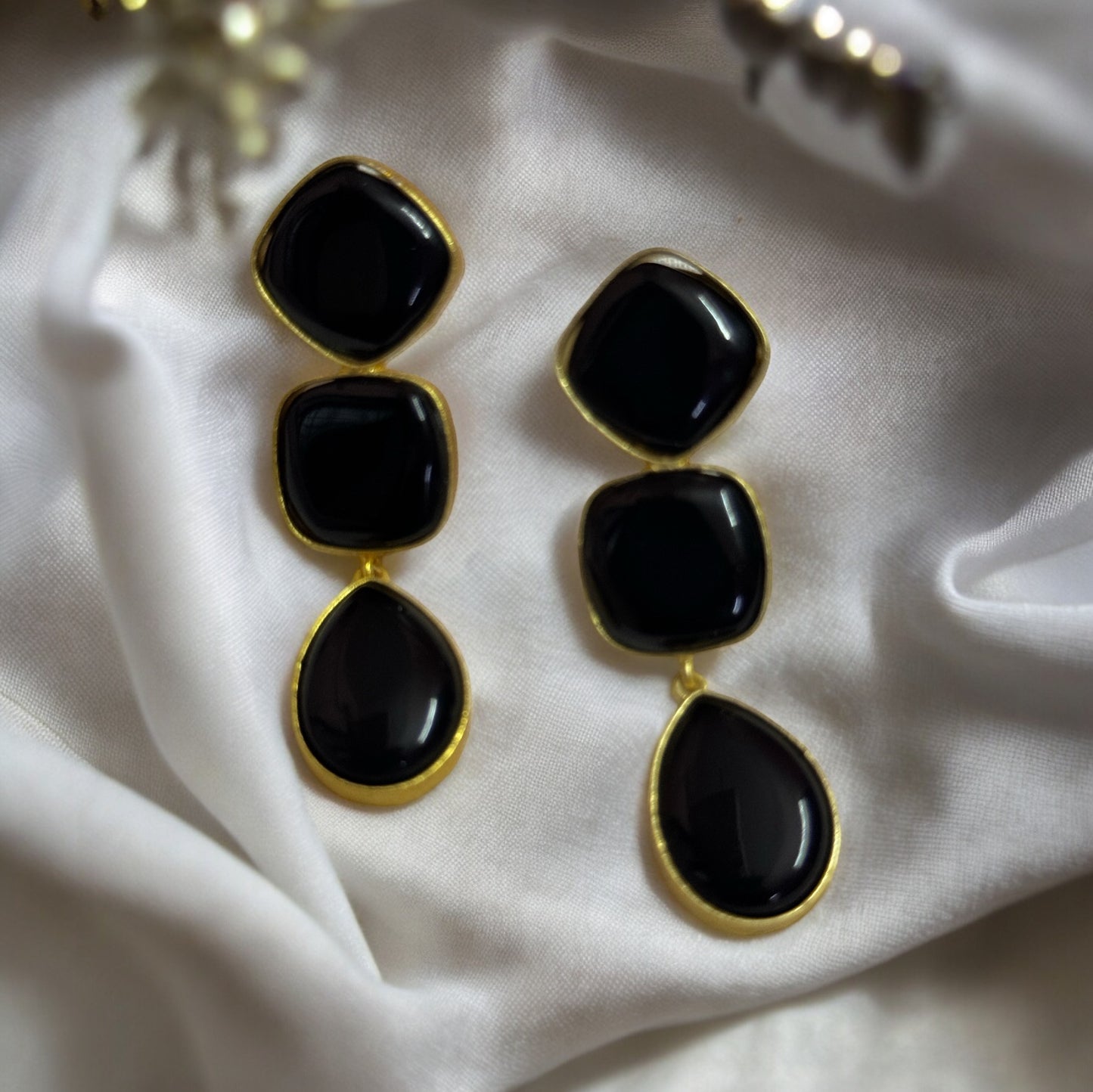 MONALISA BRASS EARRINGS