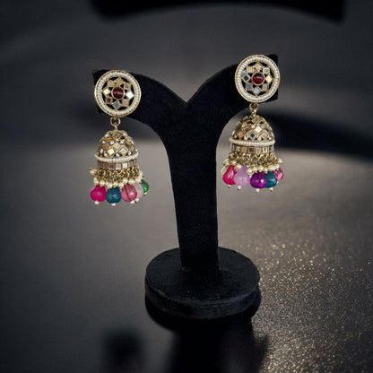 MIRROR DAZZLING JHUMKA