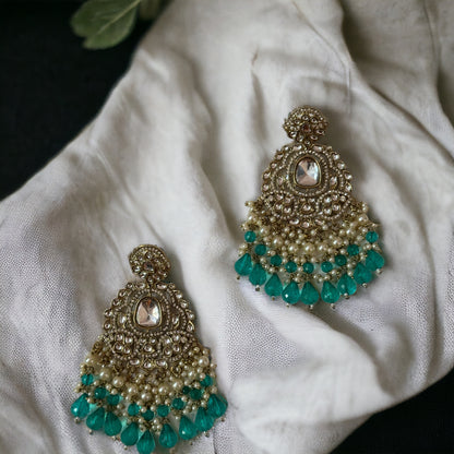 BRIDAL GLAM PEARL KUNDAN