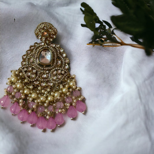 BRIDAL GLAM PEARL KUNDAN