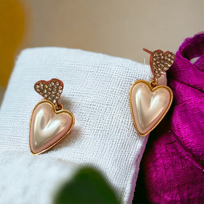 TWIN HEART EARRINGS