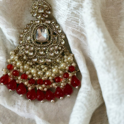 BRIDAL GLAM PEARL KUNDAN