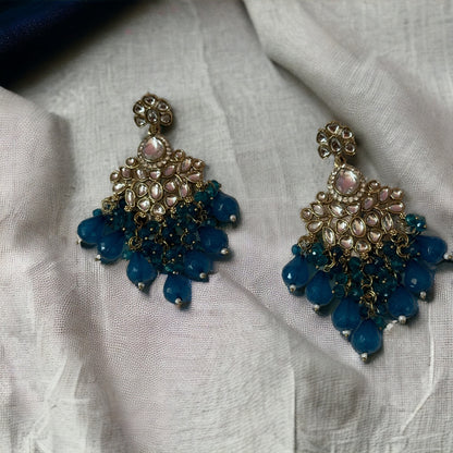 AMIRA KUNDAN EARRINGS