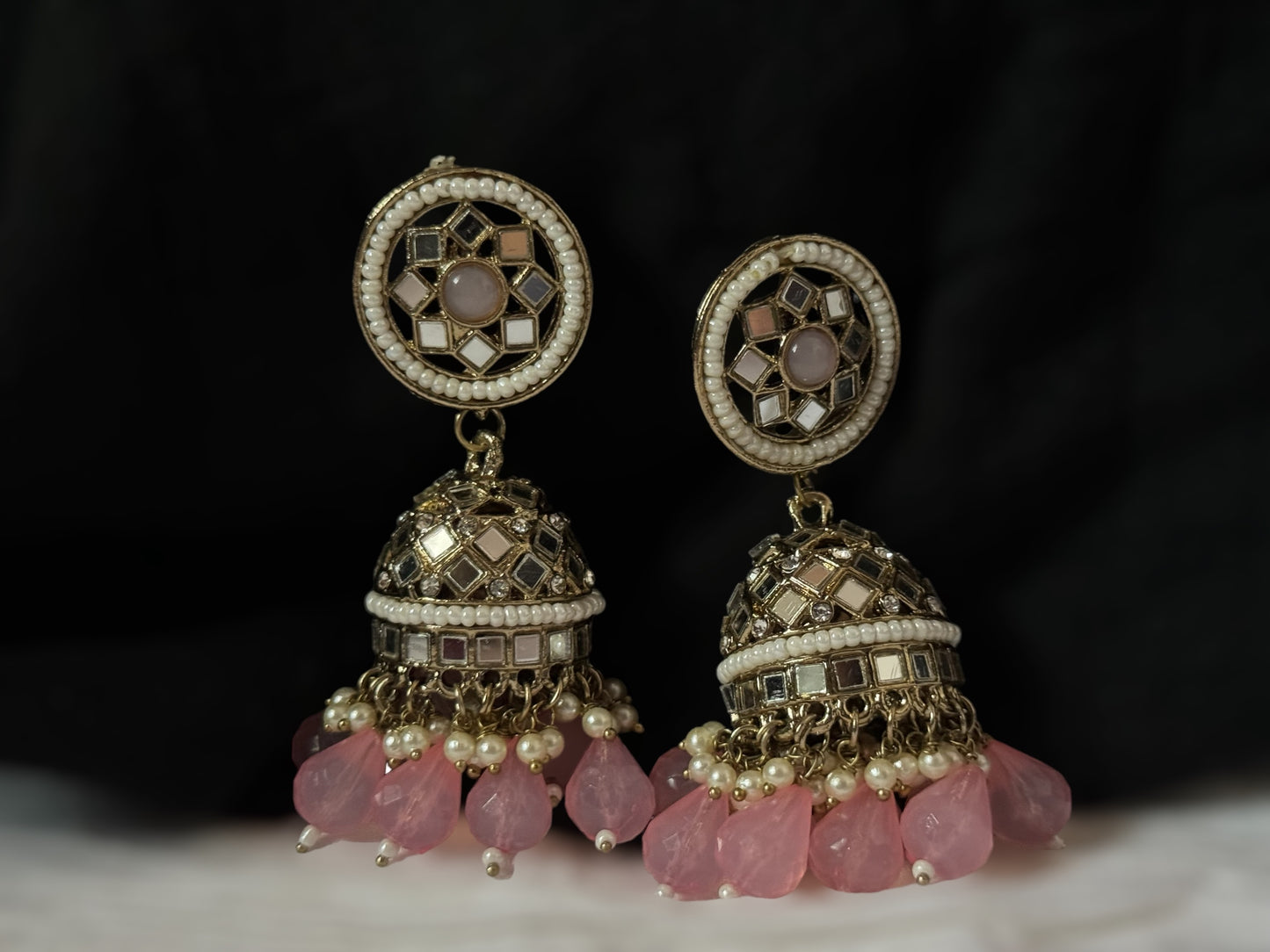 MIRROR DAZZLING JHUMKA