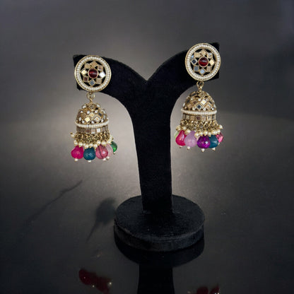 MIRROR DAZZLING JHUMKA