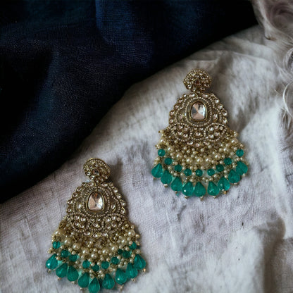 BRIDAL GLAM PEARL KUNDAN