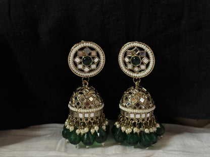 MIRROR DAZZLING JHUMKA