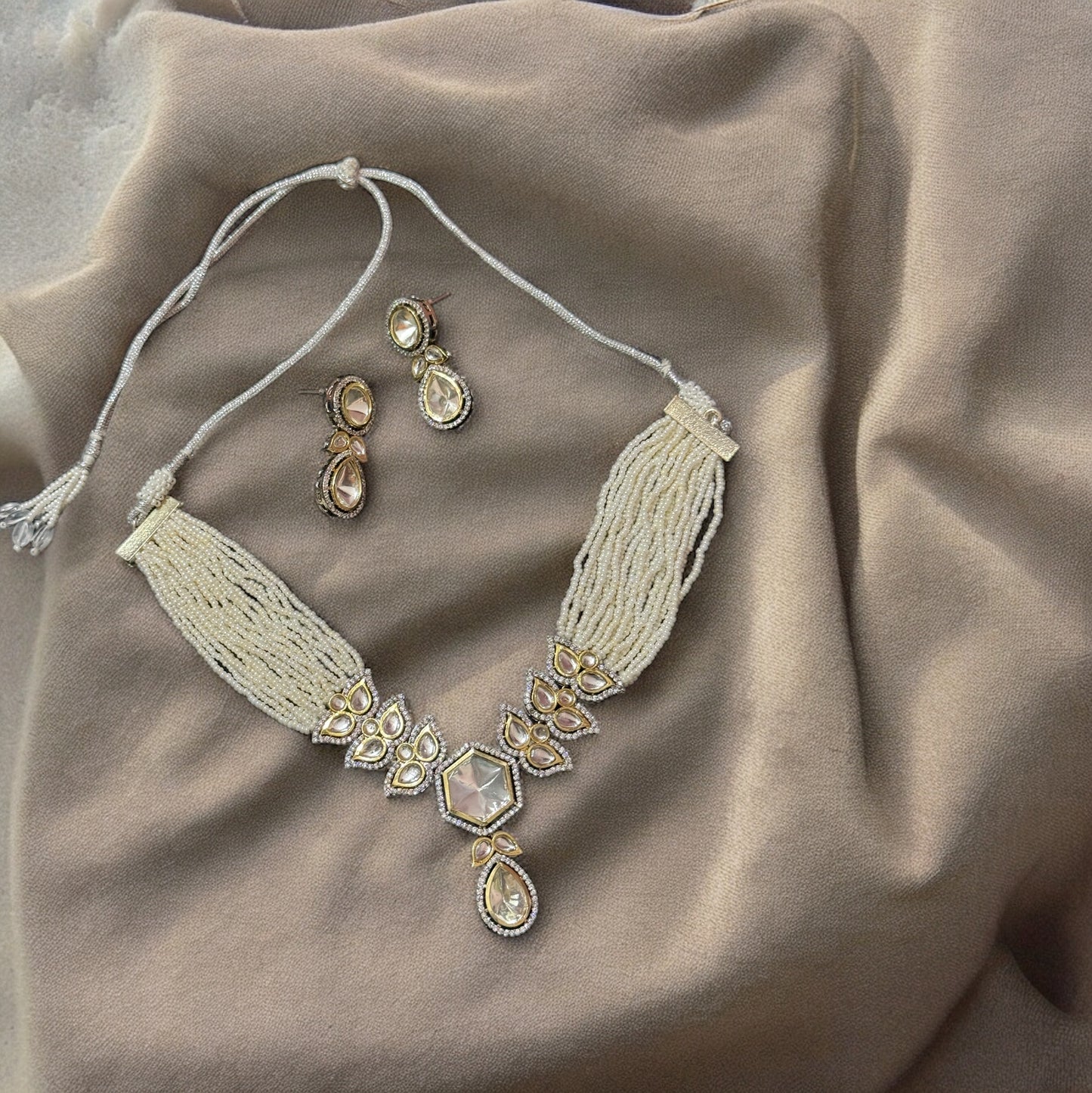 HAZEL PEARL  JEWELLERY SET