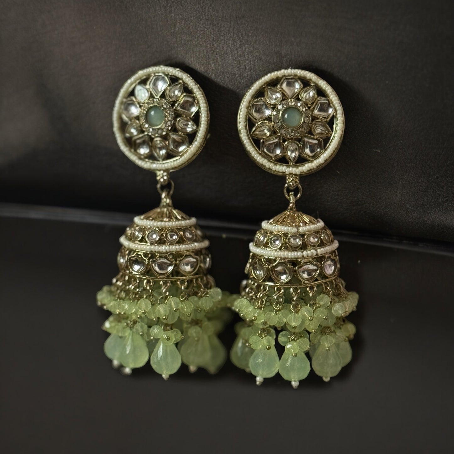 BRIDAL  PEARL JHUMKA