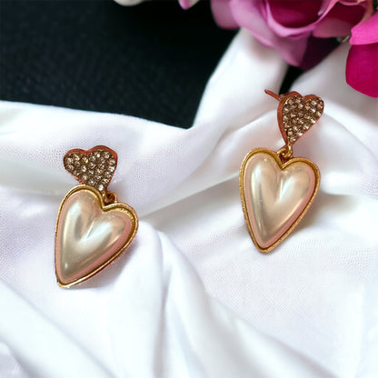 TWIN HEART EARRINGS