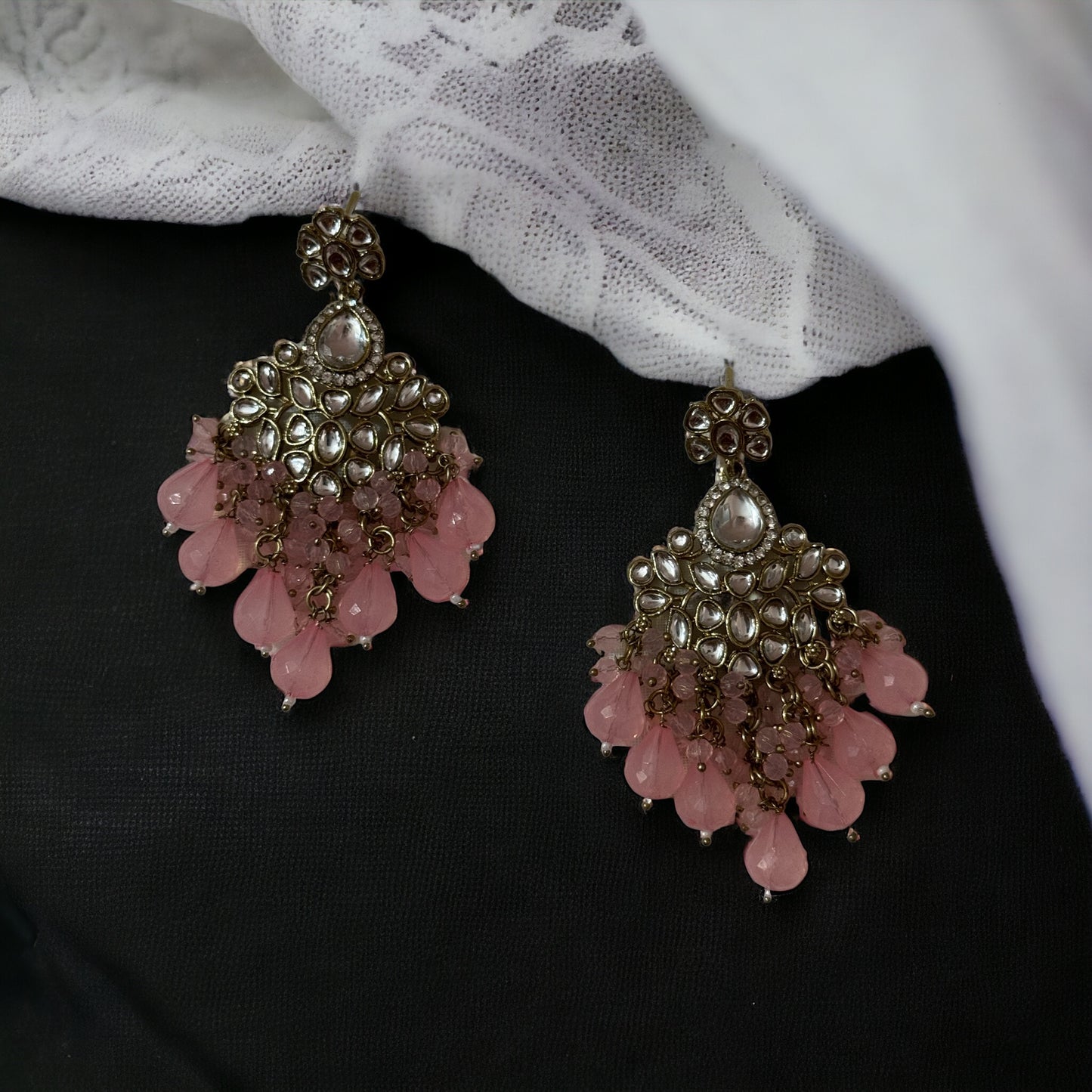 AMIRA KUNDAN EARRINGS