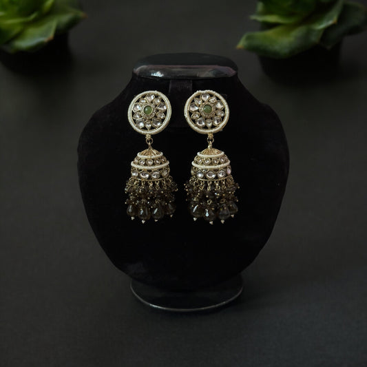 BRIDAL PEARL JHUMKA