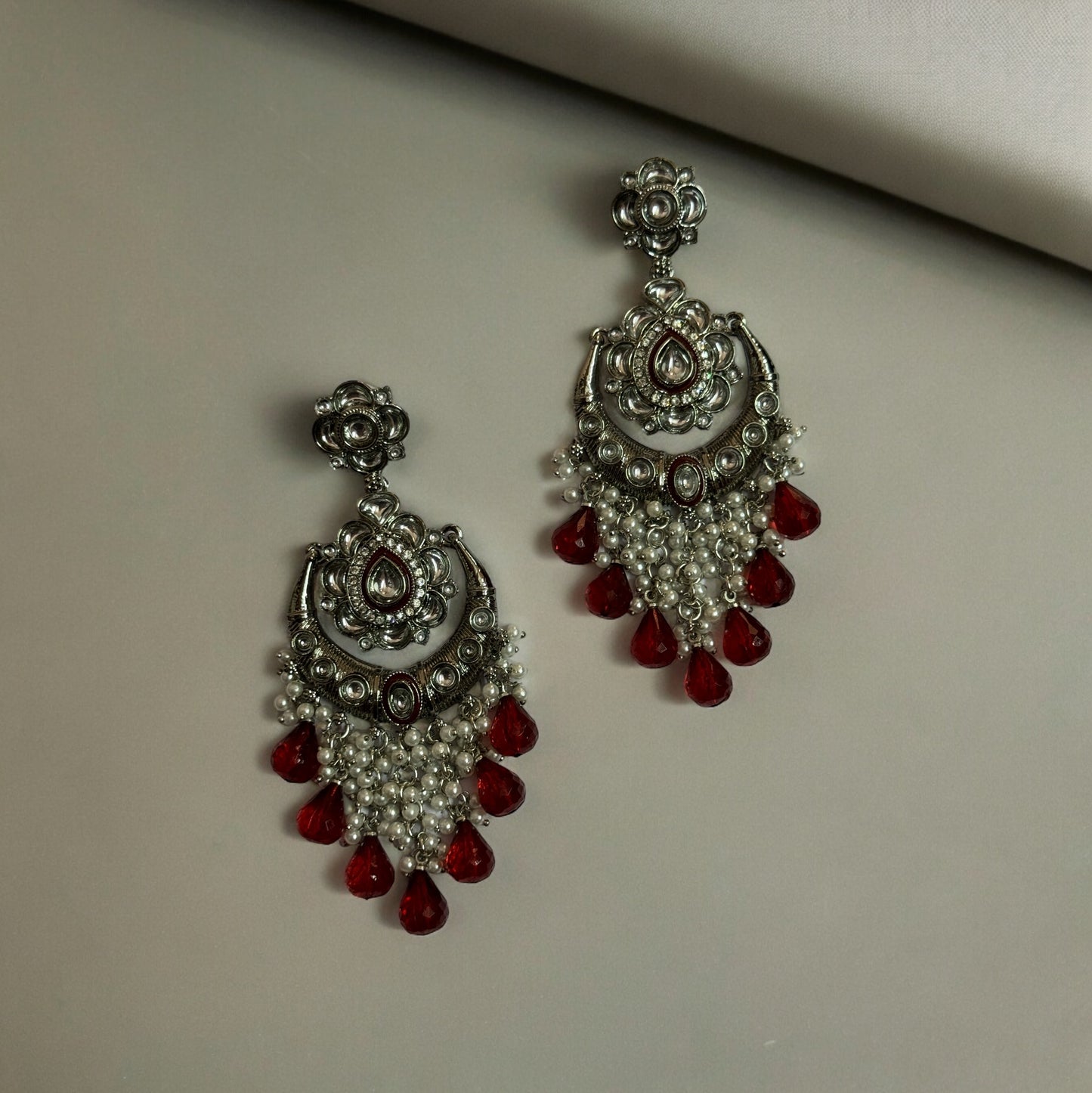 GULAB PEARL EARRINGS