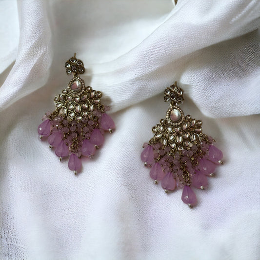 AMIRA KUNDAN EARRINGS