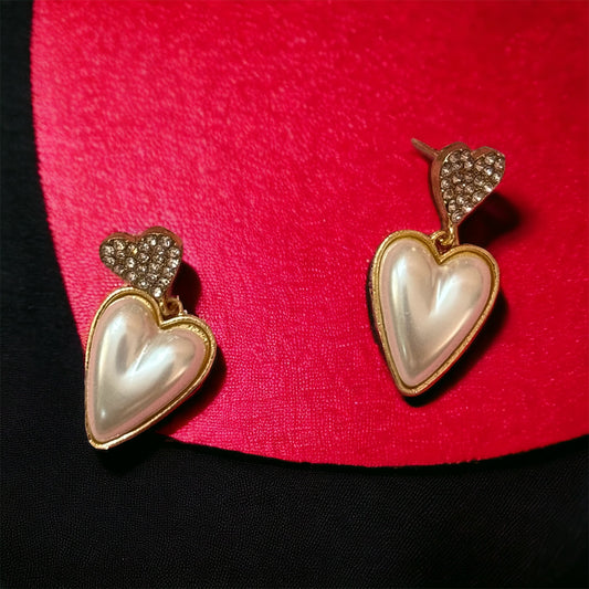 TWIN HEART EARRINGS