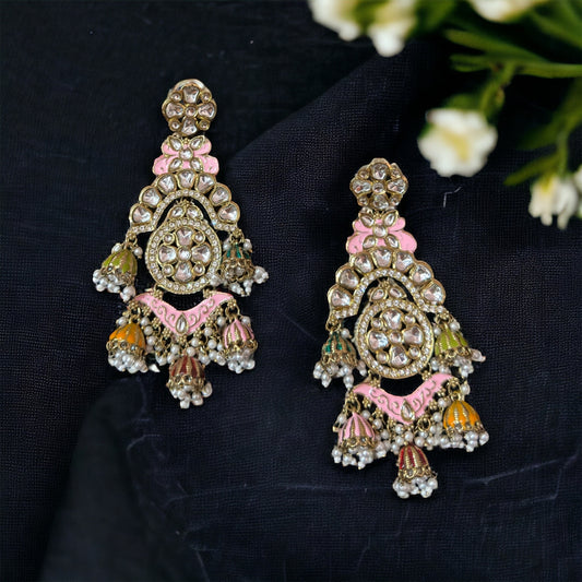 MEENAKARI JHUMKA