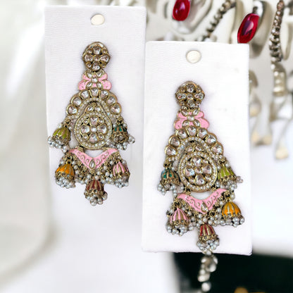 MEENAKARI JHUMKA