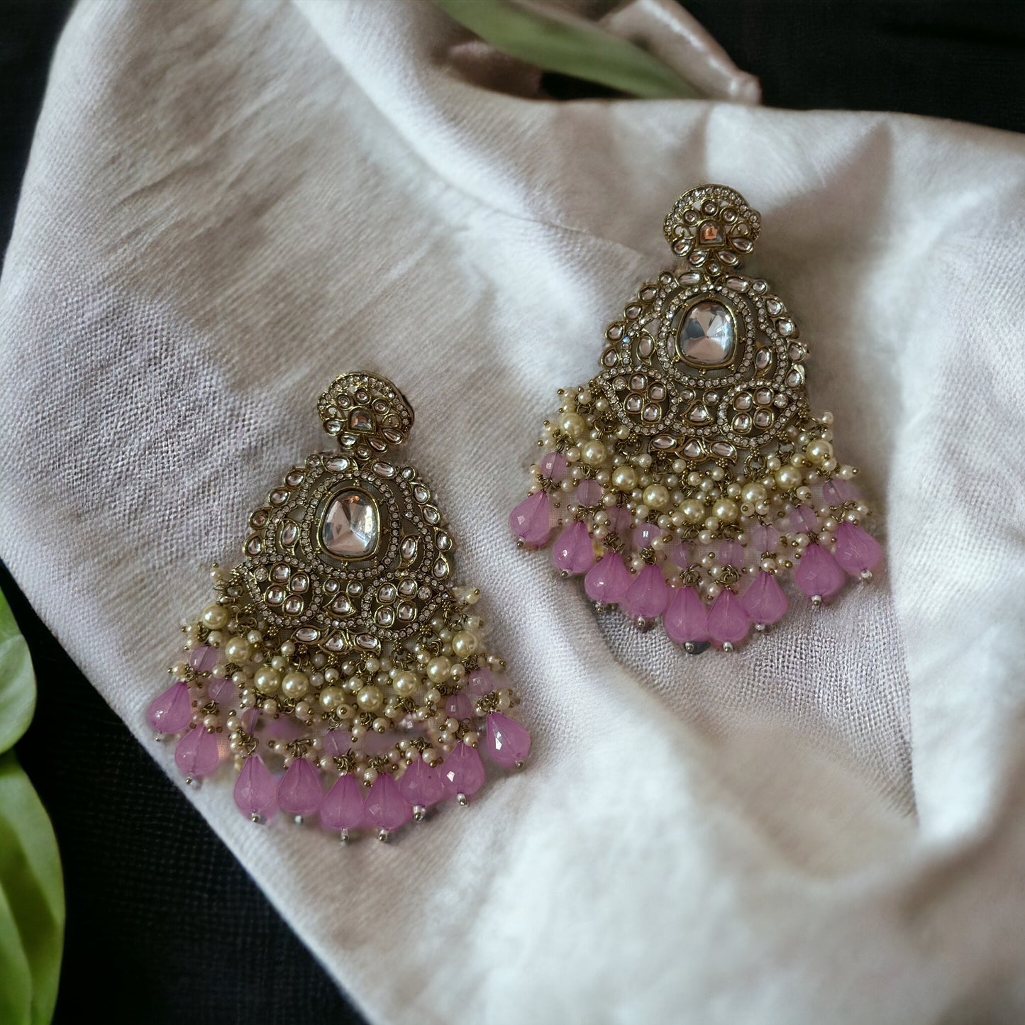 BRIDAL GLAM PEARL KUNDAN