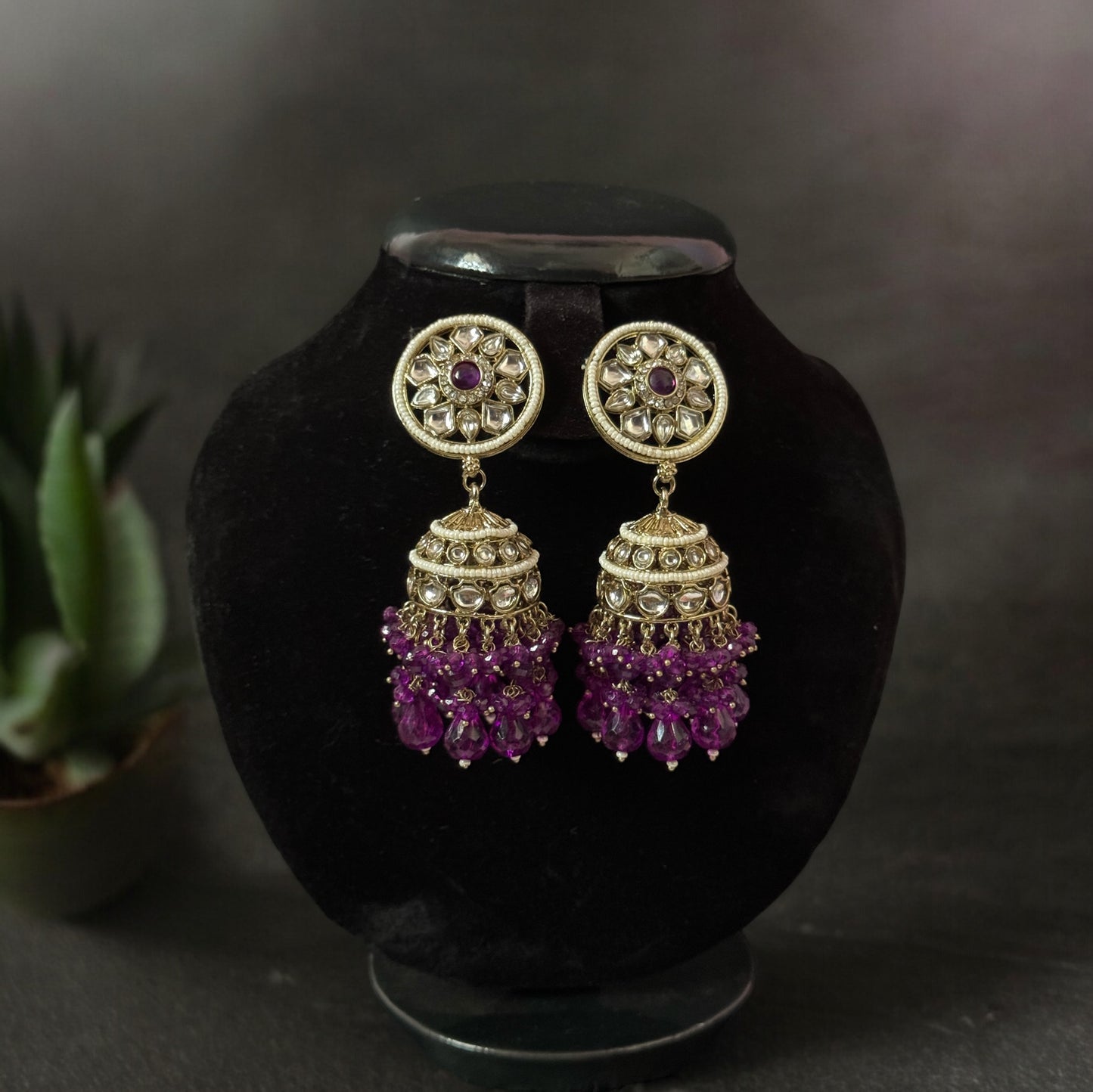 BRIDAL PEARL JHUMKA