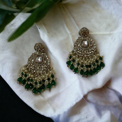 BRIDAL GLAM PEARL KUNDAN