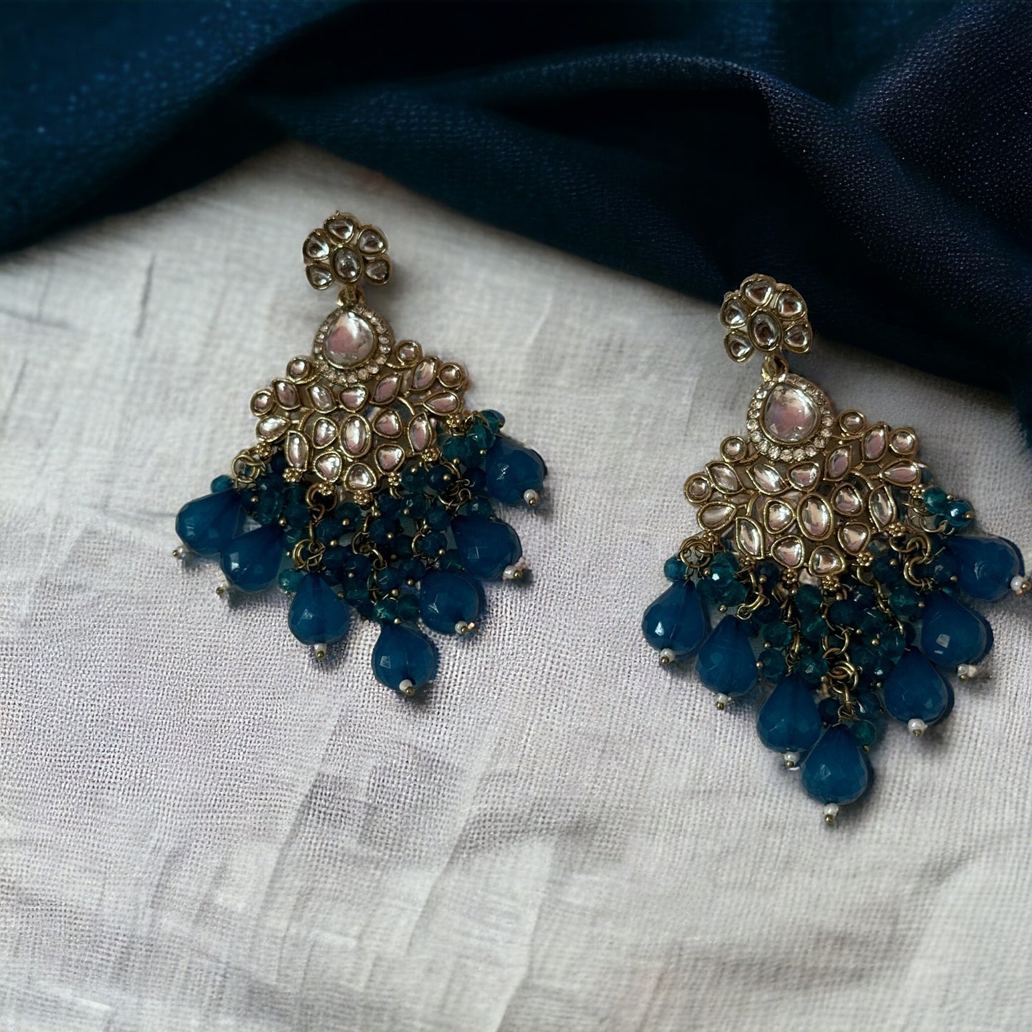 AMIRA KUNDAN EARRINGS