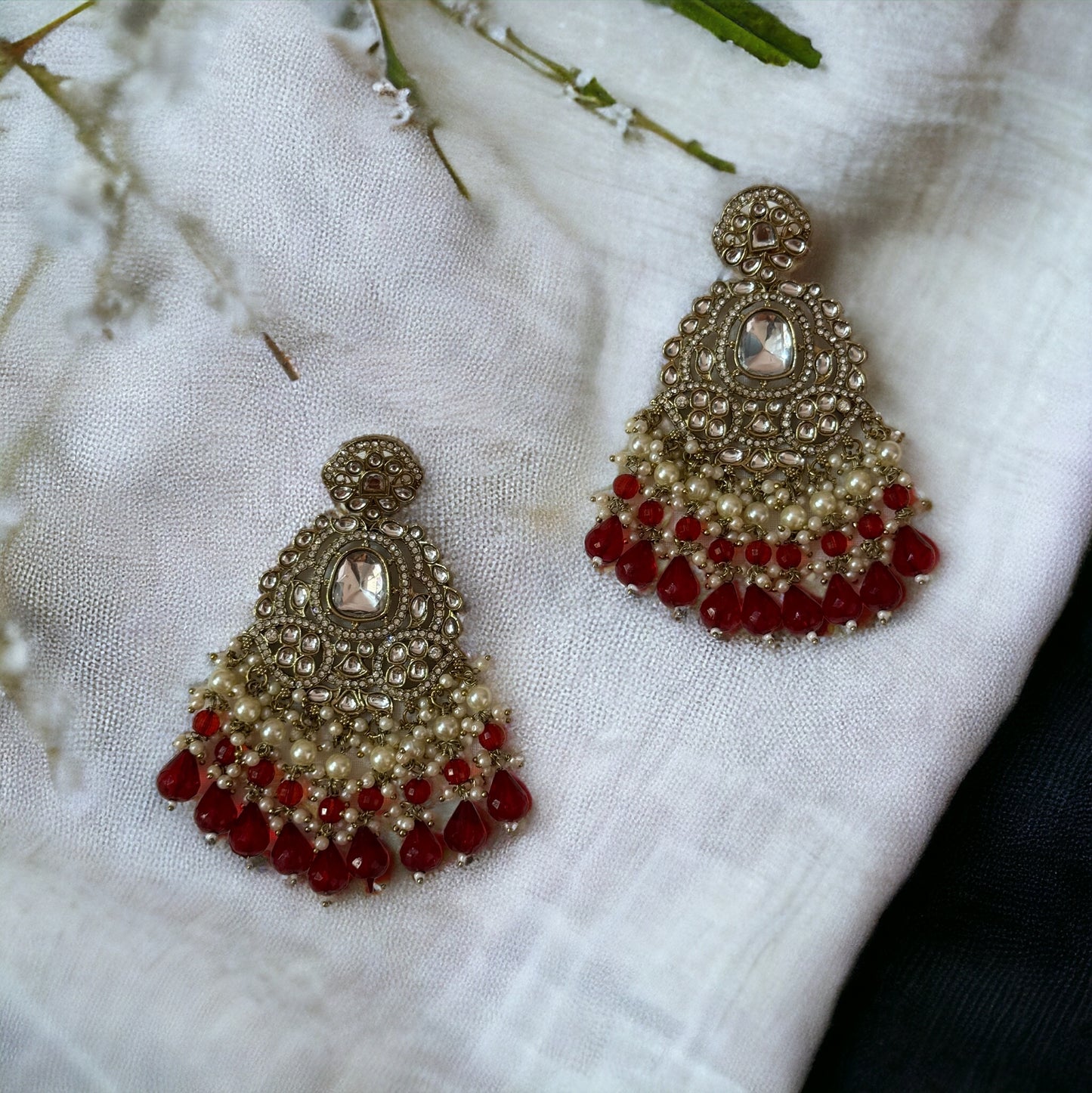 BRIDAL GLAM PEARL KUNDAN