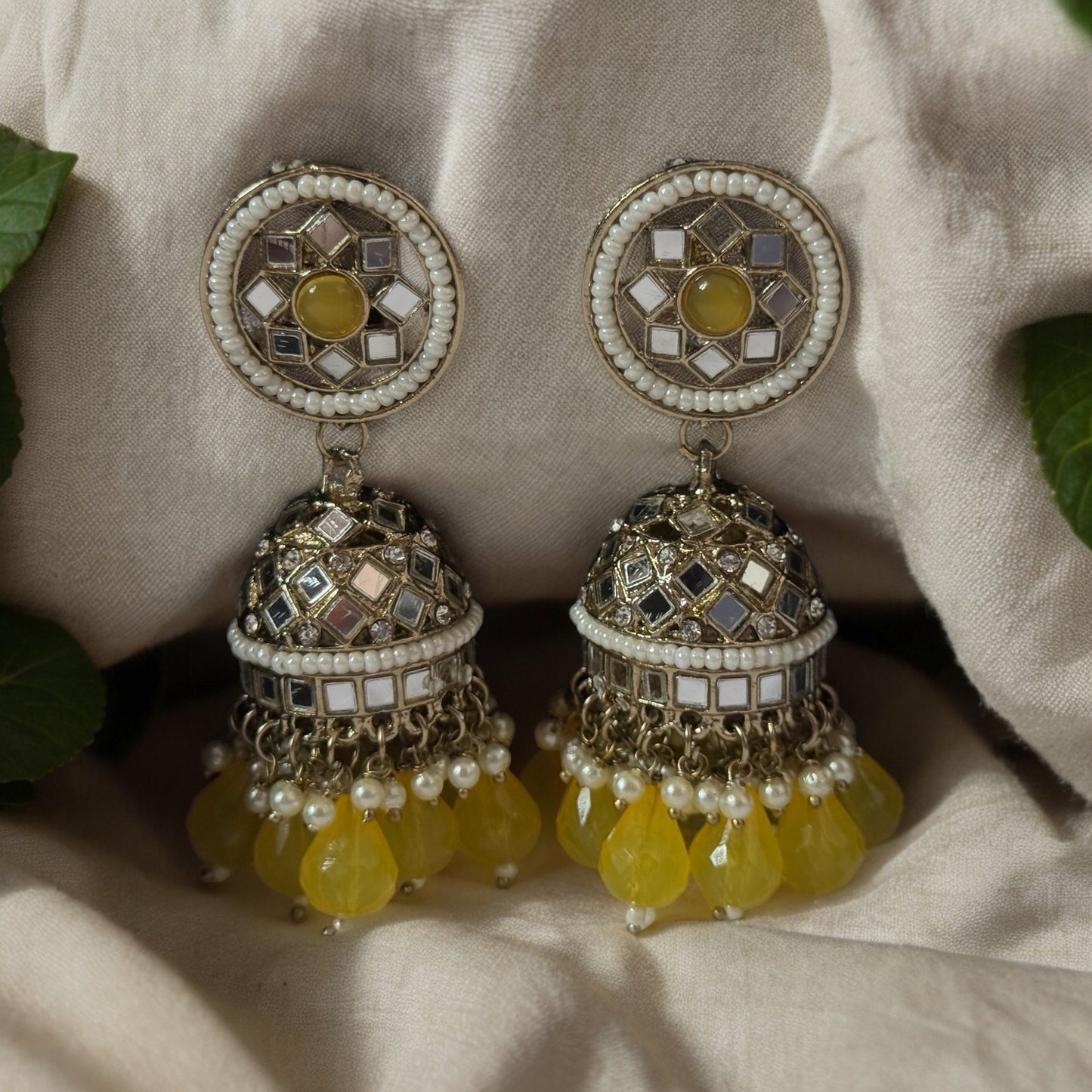 MIRROR DAZZLING JHUMKA